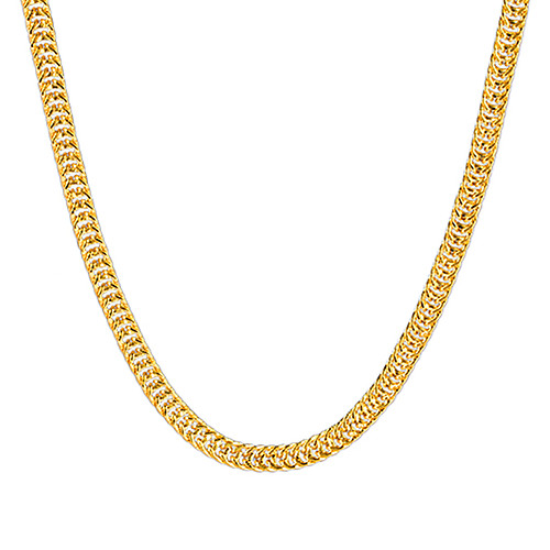 Men's Chain Necklace Beaded Necklace Classic Precious Fashion Rock Gold Plated Chrome Gold 75 cm Necklace Jewelry 1pc For Christmas Halloween Party Evening Street Gift / Chains
Men's Chain Necklace Beaded Necklace Classic Precious Fashion Rock Gold Plated Chrome Gold 75 cm Necklace Jewelry 1pc For Christmas Halloween Party Evening Street Gift / Chains