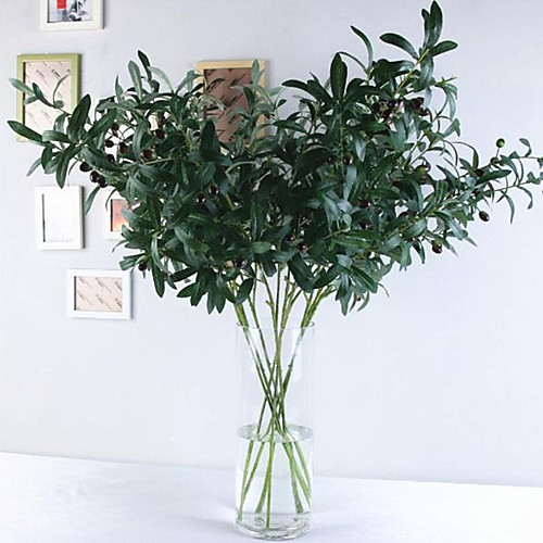 10 Forks Olive Branch With Fruit Flower Imitation Botanical Bouquet 10335cm
10 Forks Olive Branch With Fruit Flower Imitation Botanical Bouquet 10335cm