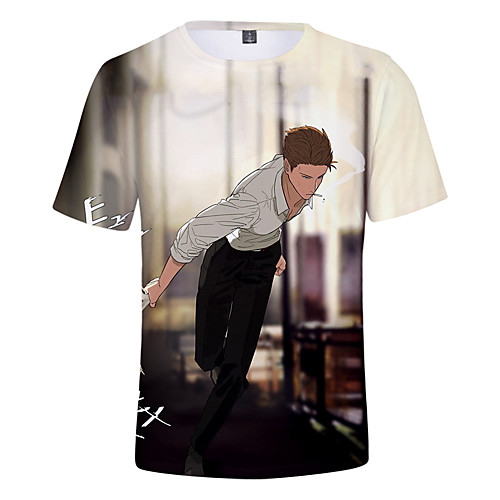 Inspired by Jujutsu Kaisen Cosplay Cosplay Costume T-shirt Terylene 3D Printing T-shirt For Women's / Men's
Inspired by Jujutsu Kaisen Cosplay Cosplay Costume T-shirt Terylene 3D Printing T-shirt For Women's / Men's