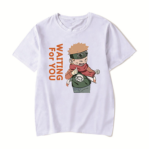 Men's Unisex Tee T shirt Hot Stamping Anime Graphic Prints Plus Size Naruto Print Short Sleeve Casual Tops Cotton Basic Designer Big and Tall White Black Red
Men's Unisex Tee T shirt Hot Stamping Anime Graphic Prints Plus Size Naruto Print Short Sleeve Casual Tops Cotton Basic Designer Big and Tall White Black Red