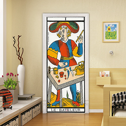 2pcs Self-adhesive Creative Cartoon Poker Door Stickers Living Room Diy Decorative Home Waterproof Wall Stickers
2pcs Self-adhesive Creative Cartoon Poker Door Stickers Living Room Diy Decorative Home Waterproof Wall Stickers