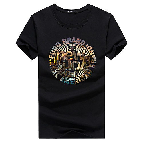 Men's Unisex Tee T shirt Shirt Hot Stamping Graphic Prints Letter Plus Size Print Short Sleeve Casual Tops Cotton Basic Fashion Designer Big and Tall Round Neck White Black / Summer
Men's Unisex Tee T shirt Shirt Hot Stamping Graphic Prints Letter Plus Size Print Short Sleeve Casual Tops Cotton Basic Fashion Designer Big and Tall Round Neck White Black / Summer