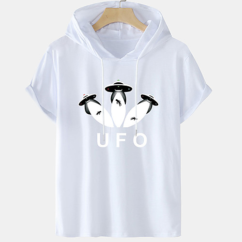 Men's Unisex Tee T shirt Hot Stamping Graphic Prints UFO Letter Plus Size Short Sleeve Casual Tops Cotton Basic Designer Big and Tall White Blue Black
Men's Unisex Tee T shirt Hot Stamping Graphic Prints UFO Letter Plus Size Short Sleeve Casual Tops Cotton Basic Designer Big and Tall White Blue Black