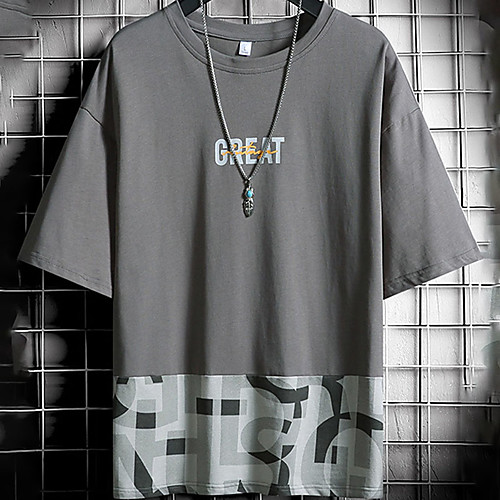 Men's Unisex Tee T shirt Hot Stamping Graphic Prints Letter Plus Size Print Short Sleeve Casual Tops Cotton Basic Fashion Designer Big and Tall Round Neck White / Summer
Men's Unisex Tee T shirt Hot Stamping Graphic Prints Letter Plus Size Print Short Sleeve Casual Tops Cotton Basic Fashion Designer Big and Tall Round Neck White / Summer