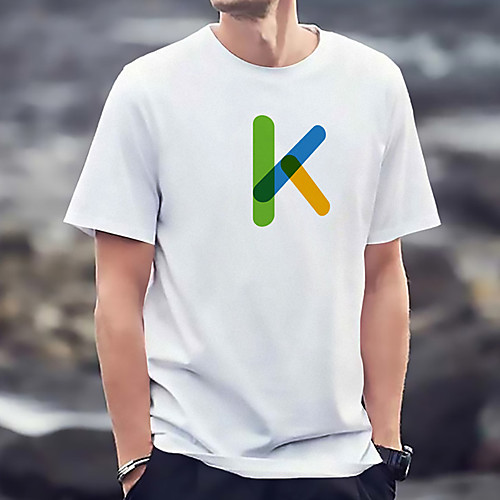 Men's Unisex Tee T shirt Hot Stamping Graphic Prints Letter Plus Size Print Short Sleeve Casual Tops Basic Fashion Designer Big and Tall White
Men's Unisex Tee T shirt Hot Stamping Graphic Prints Letter Plus Size Print Short Sleeve Casual Tops Basic Fashion Designer Big and Tall White