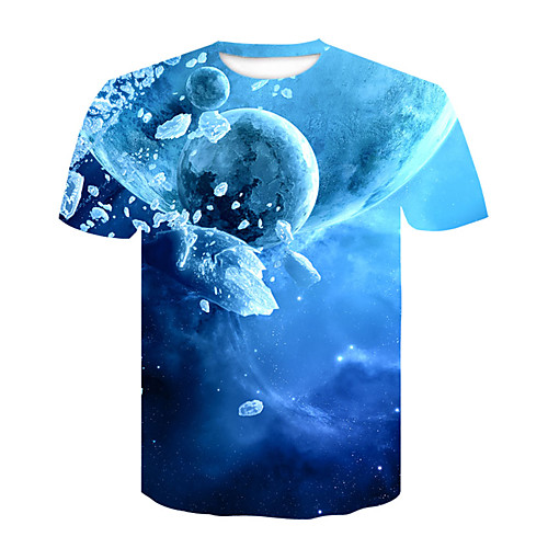 Men's T shirt 3D Print 3D Rivet Mesh Short Sleeve Casual Tops White Blue Green
Men's T shirt 3D Print 3D Rivet Mesh Short Sleeve Casual Tops White Blue Green