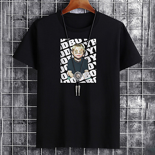 Men's Unisex Tee T shirt Hot Stamping Graphic Prints Human Plus Size Print Short Sleeve Casual Tops Cotton Basic Fashion Designer Big and Tall White Black Khaki
Men's Unisex Tee T shirt Hot Stamping Graphic Prints Human Plus Size Print Short Sleeve Casual Tops Cotton Basic Fashion Designer Big and Tall White Black Khaki