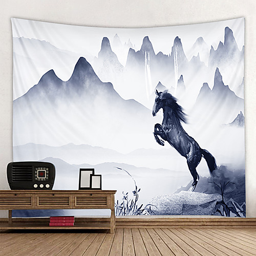 Wall Tapestry Wall Hanging Art Deco Blanket Curtain Hanging at Home Bedroom Living Room Decoration Running Horse
Wall Tapestry Wall Hanging Art Deco Blanket Curtain Hanging at Home Bedroom Living Room Decoration Running Horse