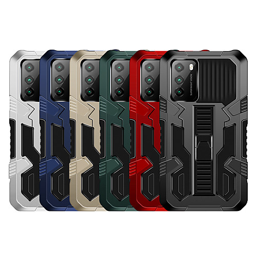 Rugged Armor Phone Case For Xiaomi Mi Note 10 Lite Poco X3 NFC Poco F3 Metal Ring Bracket Protection PC Back Cover For Redmi K40 Pro Redmi Note 10 Pro Max Note 9 Pro Max
Rugged Armor Phone Case For Xiaomi Mi Note 10 Lite Poco X3 NFC Poco F3 Metal Ring Bracket Protection PC Back Cover For Redmi K40 Pro Redmi Note 10 Pro Max Note 9 Pro Max