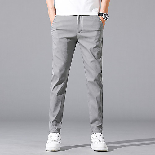 Men's Chino Daily Chinos Pants Plain Full Length Gray Green Black Light Grey
Men's Chino Daily Chinos Pants Plain Full Length Gray Green Black Light Grey