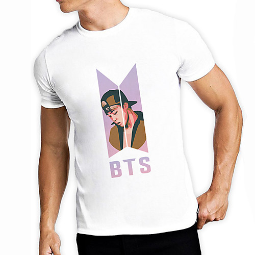 Men's Unisex Tee T shirt Hot Stamping Graphic Prints Portrait Letter Plus Size Print Short Sleeve Casual Tops Cotton Basic Designer Hip-Hop Big and Tall White
Men's Unisex Tee T shirt Hot Stamping Graphic Prints Portrait Letter Plus Size Print Short Sleeve Casual Tops Cotton Basic Designer Hip-Hop Big and Tall White