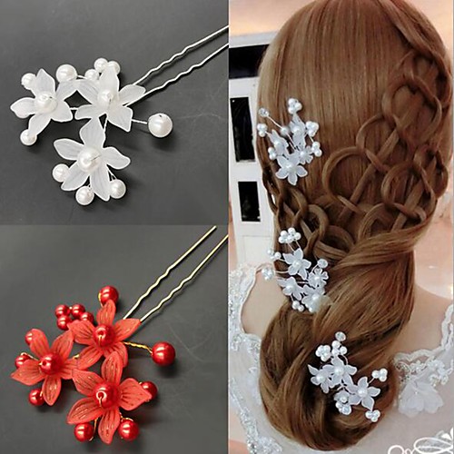 Women's Girls' Hair Jewelry For Birthday Party Birthday Festival Flower Classic Plastic Alloy White Red 1pc
Women's Girls' Hair Jewelry For Birthday Party Birthday Festival Flower Classic Plastic Alloy White Red 1pc