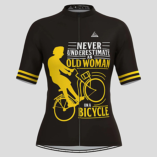21Grams Women's Short Sleeve Cycling Jersey Summer Spandex Polyester Coffee Stripes Bike Jersey Top Mountain Bike MTB Road Bike Cycling Quick Dry Moisture Wicking Breathable Sports Clothing Apparel
21Grams Women's Short Sleeve Cycling Jersey Summer Spandex Polyester Coffee Stripes Bike Jersey Top Mountain Bike MTB Road Bike Cycling Quick Dry Moisture Wicking Breathable Sports Clothing Apparel