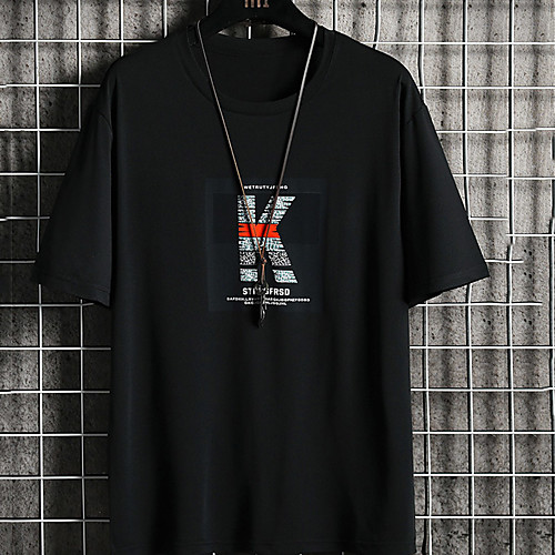 Men's Unisex Tee T shirt Hot Stamping Graphic Prints Letter Plus Size Print Short Sleeve Casual Tops Cotton Basic Fashion Designer Big and Tall White Black Light gray
Men's Unisex Tee T shirt Hot Stamping Graphic Prints Letter Plus Size Print Short Sleeve Casual Tops Cotton Basic Fashion Designer Big and Tall White Black Light gray