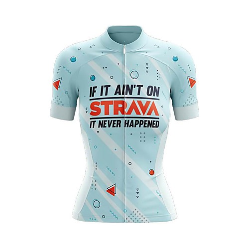 21Grams Women's Short Sleeve Cycling Jersey Summer Spandex Polyester Blue Bike Jersey Top Mountain Bike MTB Road Bike Cycling Quick Dry Moisture Wicking Breathable Sports Clothing Apparel / Stretchy
21Grams Women's Short Sleeve Cycling Jersey Summer Spandex Polyester Blue Bike Jersey Top Mountain Bike MTB Road Bike Cycling Quick Dry Moisture Wicking Breathable Sports Clothing Apparel / Stretchy