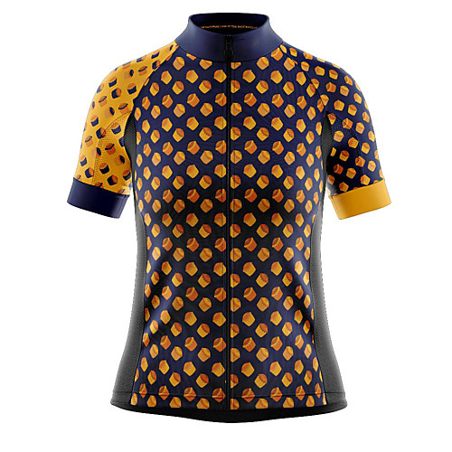 21Grams Women's Short Sleeve Cycling Jersey Summer Spandex Polyester Yellow 3D Bike Jersey Top Mountain Bike MTB Road Bike Cycling Quick Dry Moisture Wicking Breathable Sports Clothing Apparel
21Grams Women's Short Sleeve Cycling Jersey Summer Spandex Polyester Yellow 3D Bike Jersey Top Mountain Bike MTB Road Bike Cycling Quick Dry Moisture Wicking Breathable Sports Clothing Apparel