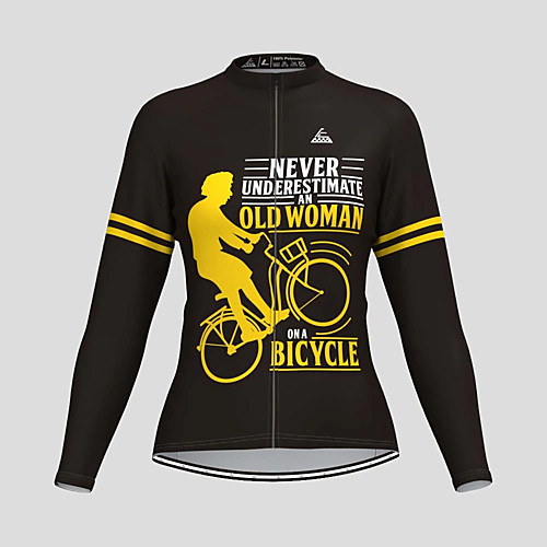 21Grams Women's Long Sleeve Cycling Jersey Summer Spandex Polyester Coffee Stripes Bike Jersey Top Mountain Bike MTB Road Bike Cycling Quick Dry Moisture Wicking Breathable Sports Clothing Apparel
21Grams Women's Long Sleeve Cycling Jersey Summer Spandex Polyester Coffee Stripes Bike Jersey Top Mountain Bike MTB Road Bike Cycling Quick Dry Moisture Wicking Breathable Sports Clothing Apparel