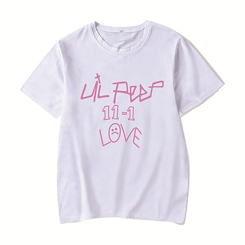 Men's Unisex Tee T shirt Hot Stamping Anime Graphic Prints Plus Size Lil peep Print Short Sleeve Casual Tops Cotton Basic Designer Big and Tall White Black Red
Men's Unisex Tee T shirt Hot Stamping Anime Graphic Prints Plus Size Lil peep Print Short Sleeve Casual Tops Cotton Basic Designer Big and Tall White Black Red