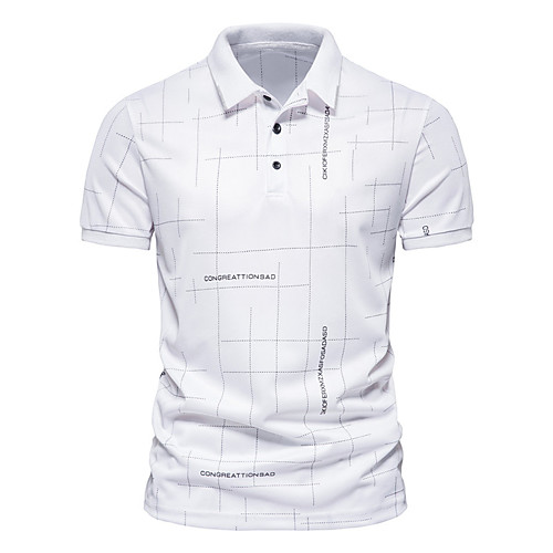 Men's Golf Shirt Tennis Shirt Graphic Short Sleeve Casual Tops Fashion White Black
Men's Golf Shirt Tennis Shirt Graphic Short Sleeve Casual Tops Fashion White Black