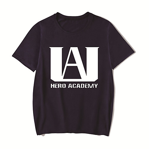 Men's Unisex Tee T shirt Hot Stamping Anime Graphic Prints Plus Size My Hero Academia Print Short Sleeve Casual Tops Cotton Basic Designer Big and Tall White Black Red
Men's Unisex Tee T shirt Hot Stamping Anime Graphic Prints Plus Size My Hero Academia Print Short Sleeve Casual Tops Cotton Basic Designer Big and Tall White Black Red