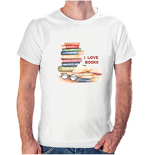 Men's Unisex Tee T shirt Hot Stamping Graphic Prints Book Plus Size Print Short Sleeve Casual Tops Cotton Basic Fashion Designer Big and Tall Wine White Black
Men's Unisex Tee T shirt Hot Stamping Graphic Prints Book Plus Size Print Short Sleeve Casual Tops Cotton Basic Fashion Designer Big and Tall Wine White Black