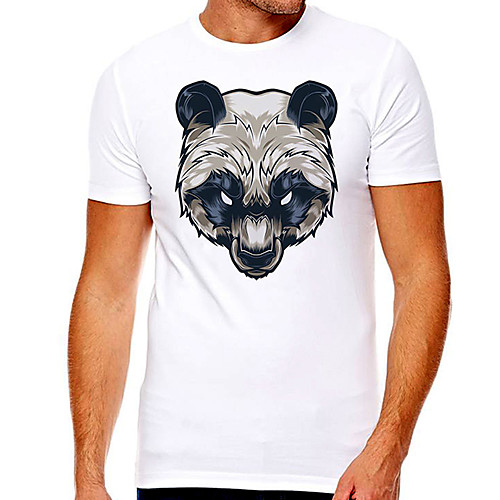 Men's Unisex Tee T shirt Hot Stamping Graphic Prints Panda Plus Size Print Short Sleeve Casual Tops Cotton Basic Designer Big and Tall White
Men's Unisex Tee T shirt Hot Stamping Graphic Prints Panda Plus Size Print Short Sleeve Casual Tops Cotton Basic Designer Big and Tall White