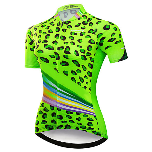 21Grams Women's Short Sleeve Cycling Jersey Summer Spandex Polyester Green Bike Jersey Top Mountain Bike MTB Road Bike Cycling Quick Dry Moisture Wicking Breathable Sports Clothing Apparel / Stretchy
21Grams Women's Short Sleeve Cycling Jersey Summer Spandex Polyester Green Bike Jersey Top Mountain Bike MTB Road Bike Cycling Quick Dry Moisture Wicking Breathable Sports Clothing Apparel / Stretchy