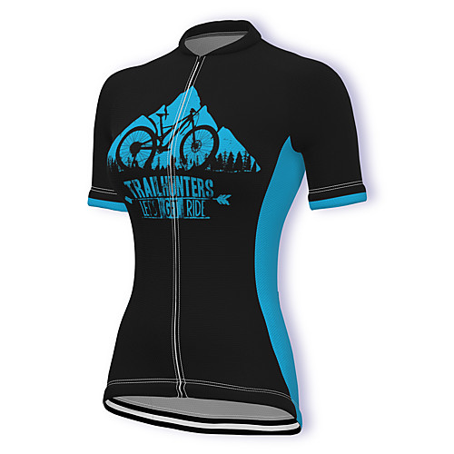21Grams Women's Short Sleeve Cycling Jersey Summer Spandex Polyester Black Bike Jersey Top Mountain Bike MTB Road Bike Cycling Quick Dry Moisture Wicking Breathable Sports Clothing Apparel / Stretchy
21Grams Women's Short Sleeve Cycling Jersey Summer Spandex Polyester Black Bike Jersey Top Mountain Bike MTB Road Bike Cycling Quick Dry Moisture Wicking Breathable Sports Clothing Apparel / Stretchy