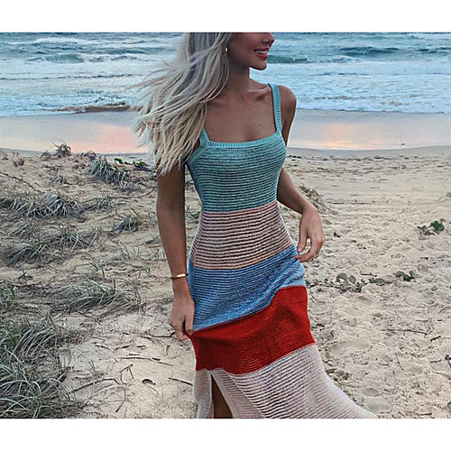 european and american hot style beach sling women's dress ins hot style long skirt a generation knit sweater female t1321
european and american hot style beach sling women's dress ins hot style long skirt a generation knit sweater female t1321