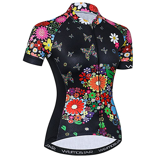21Grams Women's Short Sleeve Cycling Jersey Summer Spandex Polyester Black Butterfly Floral Botanical Bike Jersey Top Mountain Bike MTB Road Bike Cycling Quick Dry Moisture Wicking Breathable Sports
21Grams Women's Short Sleeve Cycling Jersey Summer Spandex Polyester Black Butterfly Floral Botanical Bike Jersey Top Mountain Bike MTB Road Bike Cycling Quick Dry Moisture Wicking Breathable Sports