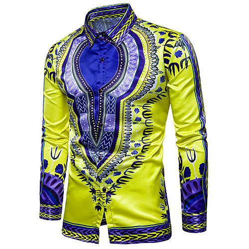 Men's Shirt Graphic Prints Button-Down Long Sleeve Casual Tops Cotton Casual Fashion Breathable Comfortable Purple Yellow Green
Men's Shirt Graphic Prints Button-Down Long Sleeve Casual Tops Cotton Casual Fashion Breathable Comfortable Purple Yellow Green