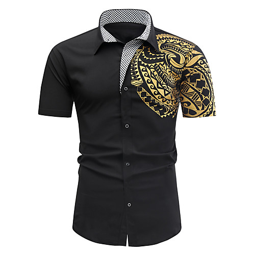 Men's Shirt Graphic Short Sleeve Casual Tops Fashion Classic Collar Wine White Black
Men's Shirt Graphic Short Sleeve Casual Tops Fashion Classic Collar Wine White Black