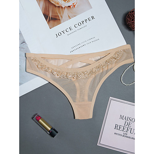 Women's Lace G-strings & Thongs Panties Micro-elastic Low Waist 1 PC Yellow One-Size
Women's Lace G-strings & Thongs Panties Micro-elastic Low Waist 1 PC Yellow One-Size