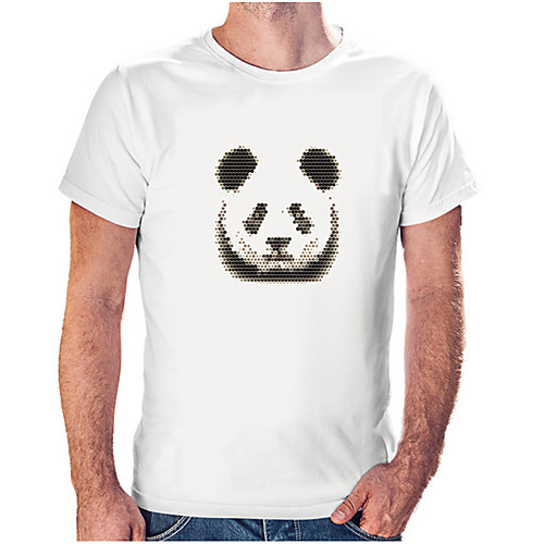 Men's Unisex Tee T shirt Hot Stamping Graphic Prints Panda Animal Plus Size Print Short Sleeve Casual Tops Cotton Basic Fashion Designer Big and Tall Wine White Black
Men's Unisex Tee T shirt Hot Stamping Graphic Prints Panda Animal Plus Size Print Short Sleeve Casual Tops Cotton Basic Fashion Designer Big and Tall Wine White Black