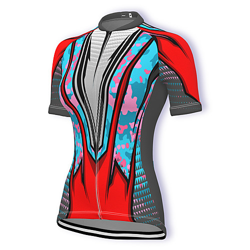 21Grams Women's Short Sleeve Cycling Jersey Summer Spandex Polyester Red Patchwork Bike Jersey Top Mountain Bike MTB Road Bike Cycling Quick Dry Moisture Wicking Breathable Sports Clothing Apparel
21Grams Women's Short Sleeve Cycling Jersey Summer Spandex Polyester Red Patchwork Bike Jersey Top Mountain Bike MTB Road Bike Cycling Quick Dry Moisture Wicking Breathable Sports Clothing Apparel