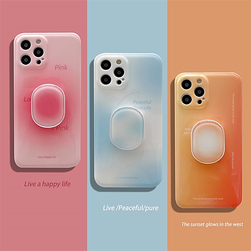 Phone Case For Apple Back Cover iPhone 12 Pro Max 11 SE 2020 X XR XS Max 8 7 Shockproof Dustproof with Stand Color Gradient Solid Colored TPU
Phone Case For Apple Back Cover iPhone 12 Pro Max 11 SE 2020 X XR XS Max 8 7 Shockproof Dustproof with Stand Color Gradient Solid Colored TPU