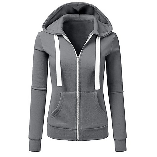 Women's Coat Casual / Daily Fall Winter Regular Coat Regular Fit Casual Jacket Solid Color Others Blushing Pink Gray
Women's Coat Casual / Daily Fall Winter Regular Coat Regular Fit Casual Jacket Solid Color Others Blushing Pink Gray