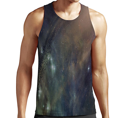 Men's Unisex Tank Top Undershirt 3D Print Galaxy Graphic Prints Plus Size Print Sleeveless Casual Tops Basic Designer Big and Tall Gray
Men's Unisex Tank Top Undershirt 3D Print Galaxy Graphic Prints Plus Size Print Sleeveless Casual Tops Basic Designer Big and Tall Gray