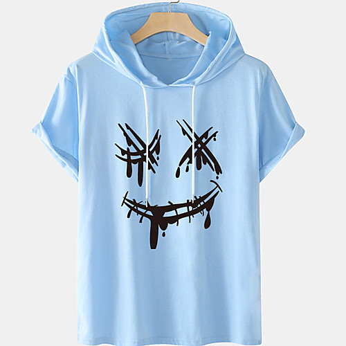 Men's Unisex Tee T shirt Hot Stamping Graphic Prints Emoji Face Plus Size Short Sleeve Casual Tops Cotton Basic Designer Big and Tall White Blue Black
Men's Unisex Tee T shirt Hot Stamping Graphic Prints Emoji Face Plus Size Short Sleeve Casual Tops Cotton Basic Designer Big and Tall White Blue Black