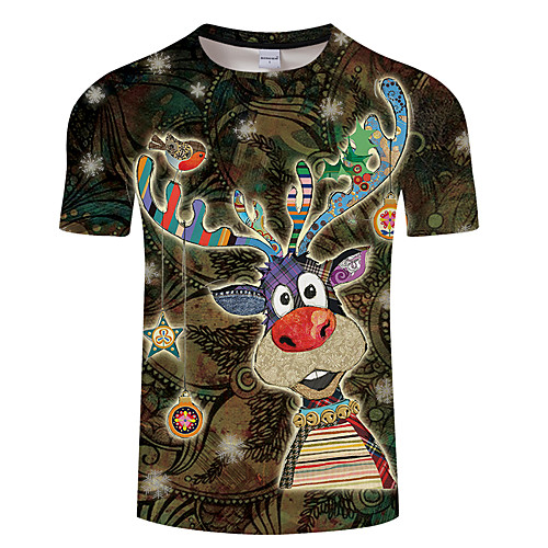 Men's Unisex Tee T shirt 3D Print Graphic Prints Elk Plus Size 3D Print Print Short Sleeve Casual Tops Basic Designer Big and Tall Black Dusty Rose
Men's Unisex Tee T shirt 3D Print Graphic Prints Elk Plus Size 3D Print Print Short Sleeve Casual Tops Basic Designer Big and Tall Black Dusty Rose