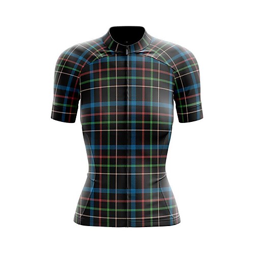 21Grams Women's Short Sleeve Cycling Jersey Summer Spandex Polyester Black Plaid Checkered Bike Jersey Top Mountain Bike MTB Road Bike Cycling Breathable Reflective Strips Back Pocket Sports Clothing
21Grams Women's Short Sleeve Cycling Jersey Summer Spandex Polyester Black Plaid Checkered Bike Jersey Top Mountain Bike MTB Road Bike Cycling Breathable Reflective Strips Back Pocket Sports Clothing