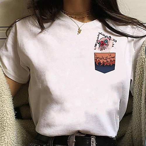 Inspired by Demon Slayer Cosplay Anime Cartoon Polyester / Cotton Blend Print Harajuku Graphic Kawaii T-shirt For Women's / Men's
Inspired by Demon Slayer Cosplay Anime Cartoon Polyester / Cotton Blend Print Harajuku Graphic Kawaii T-shirt For Women's / Men's