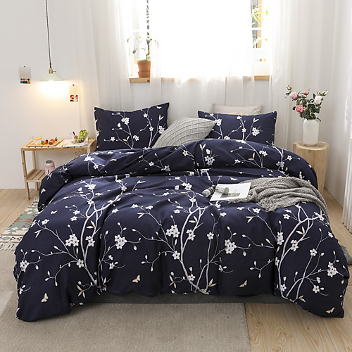 Duvet Cover Sets 3 Piece Rayon / Polyester Floral / Botanical Rainbow Reactive Print Bohemian Style
Duvet Cover Sets 3 Piece Rayon / Polyester Floral / Botanical Rainbow Reactive Print Bohemian Style