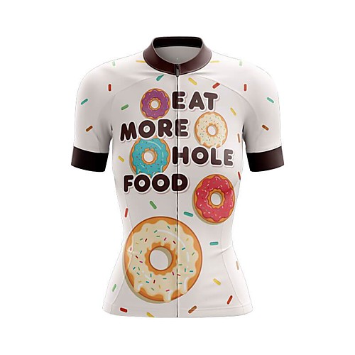 21Grams Women's Short Sleeve Cycling Jersey Summer Spandex Polyester White Bike Jersey Top Mountain Bike MTB Road Bike Cycling Breathable Reflective Strips Back Pocket Sports Clothing Apparel
21Grams Women's Short Sleeve Cycling Jersey Summer Spandex Polyester White Bike Jersey Top Mountain Bike MTB Road Bike Cycling Breathable Reflective Strips Back Pocket Sports Clothing Apparel