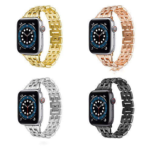 Smart Watch Band for Apple iWatch 1 pcs Business Band Zinc alloy Replacement Wrist Strap for Apple Watch Series SE / 6/5/4/3/2/1
Smart Watch Band for Apple iWatch 1 pcs Business Band Zinc alloy Replacement Wrist Strap for Apple Watch Series SE / 6/5/4/3/2/1