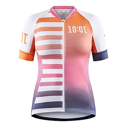 21Grams Women's Short Sleeve Cycling Jersey Summer Spandex Polyester Pink Patchwork Bike Jersey Top Mountain Bike MTB Road Bike Cycling Quick Dry Moisture Wicking Breathable Sports Clothing Apparel
21Grams Women's Short Sleeve Cycling Jersey Summer Spandex Polyester Pink Patchwork Bike Jersey Top Mountain Bike MTB Road Bike Cycling Quick Dry Moisture Wicking Breathable Sports Clothing Apparel