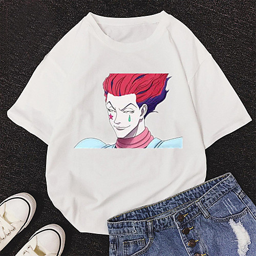 Inspired by Hunter X Hunter Cosplay Cosplay Costume T-shirt Polyester / Cotton Blend Print T-shirt For Women's / Men's
Inspired by Hunter X Hunter Cosplay Cosplay Costume T-shirt Polyester / Cotton Blend Print T-shirt For Women's / Men's
