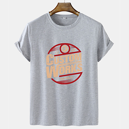 Men's Unisex Tee T shirt Hot Stamping Graphic Prints Letter Short Sleeve Casual Tops 100% Cotton Basic Fashion Designer Comfortable White Black Gray
Men's Unisex Tee T shirt Hot Stamping Graphic Prints Letter Short Sleeve Casual Tops 100% Cotton Basic Fashion Designer Comfortable White Black Gray