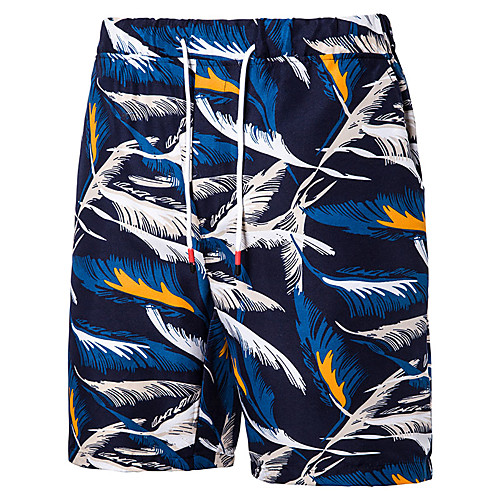 Men's Casual Casual Holiday Shorts Pants Graphic Leaf Knee Length Navy Blue
Men's Casual Casual Holiday Shorts Pants Graphic Leaf Knee Length Navy Blue