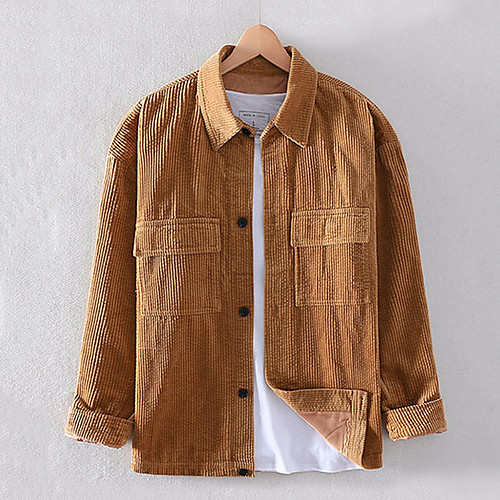 Men's Shirt Solid Color Button-Down Long Sleeve Casual Tops Lightweight Casual Fashion Breathable Blue Yellow Brown
Men's Shirt Solid Color Button-Down Long Sleeve Casual Tops Lightweight Casual Fashion Breathable Blue Yellow Brown